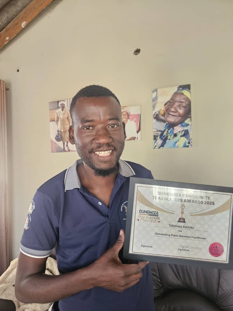 Chitungwiza PR bags Dungwiza Community Trailblazers Award